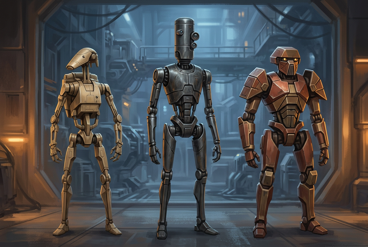Star Wars Combat Droids: Armies, Assassins, and Mechanical Minds